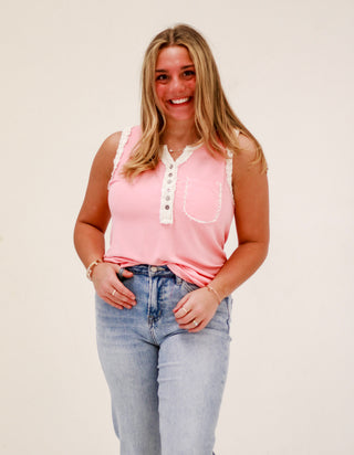 State of Grace Pink Tank