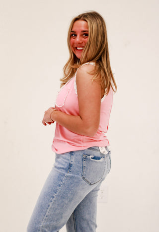 State of Grace Pink Tank