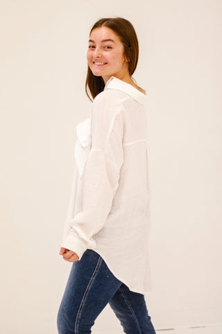 Life's a Breeze Button Down