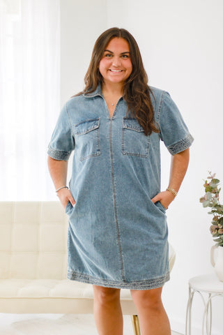 Dress Down Denim Dress