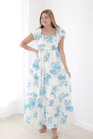 Beautiful Memories Floral Maxi Dress