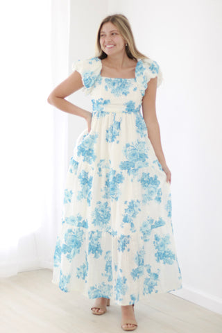 Beautiful Memories Floral Maxi Dress