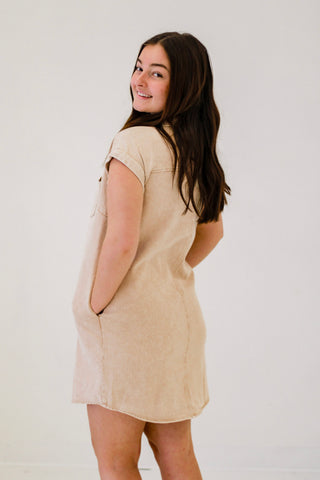 Button Up for Business Dress