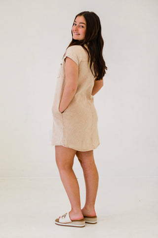 Button Up for Business Dress