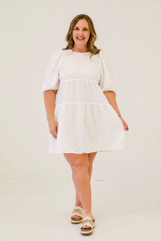Make it Look Easy White Dress