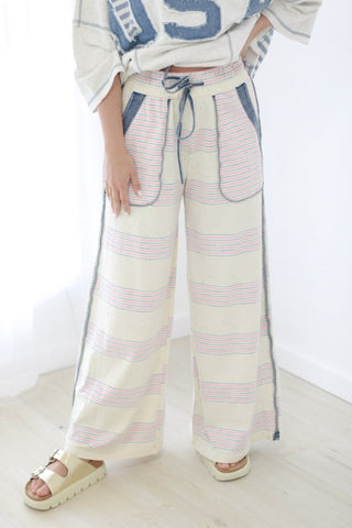 Loving Life Striped Pants