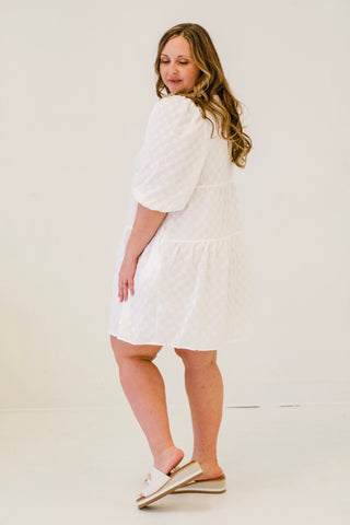 Make it Look Easy White Dress
