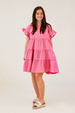 Call Me Cute and Casual Pink Dress