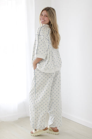 Circle of Love Polka Dot Top