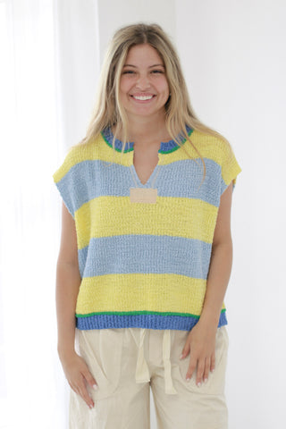 Always on my Mind Striped Sweater