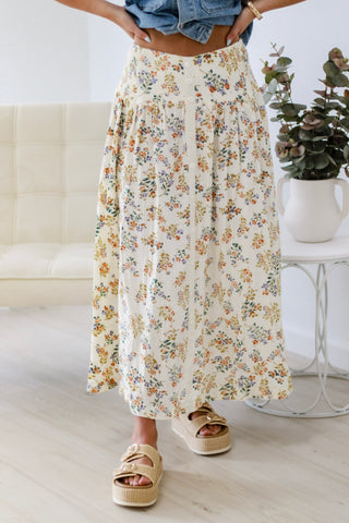 Wildflower Gauze Maxi Skirt