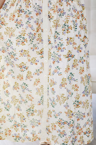 Wildflower Gauze Maxi Skirt