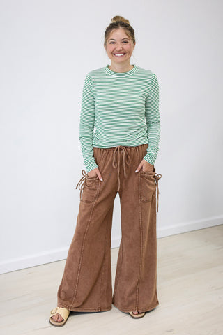 Point Taken Striped Top