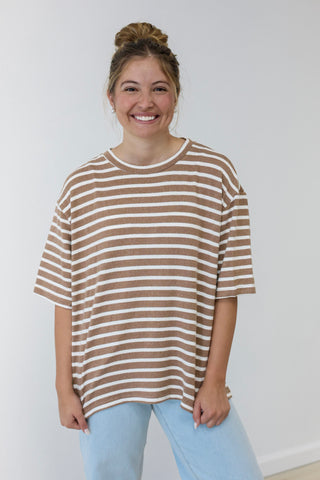All for You Stripe Top