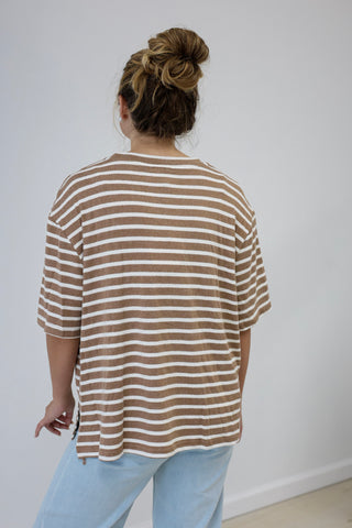 All for You Stripe Top