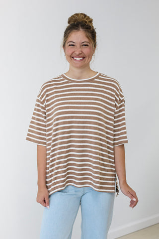 All for You Stripe Top