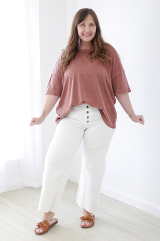 Terracotta Dreams Basic Tee