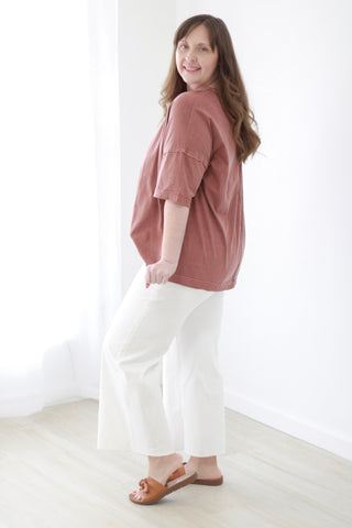 Terracotta Dreams Basic Tee