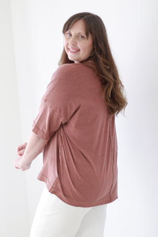 Terracotta Dreams Basic Tee