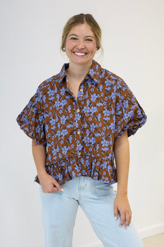 Show Stopper Floral Blouse