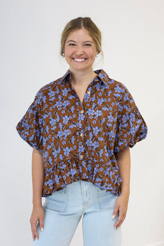 Show Stopper Floral Blouse