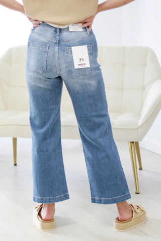 One Step Closer Cropped Jeans