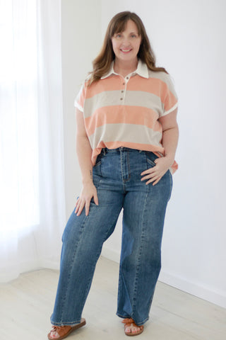Chai Girl Striped Top