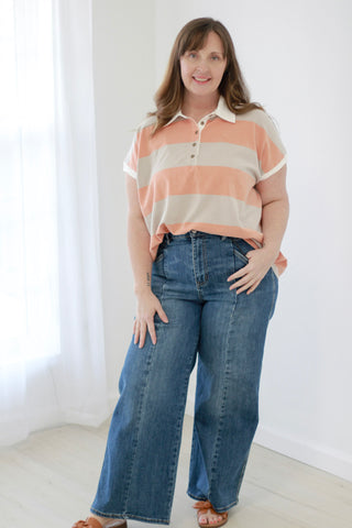 Chai Girl Striped Top