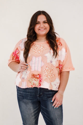Spring Star Patchwork Top by Oli & Hali