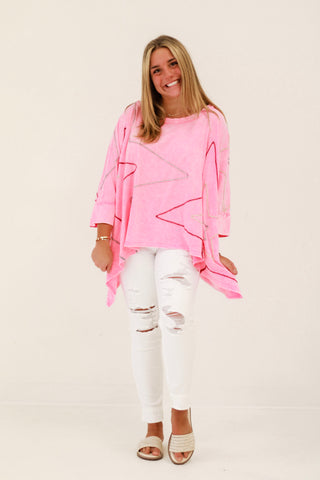 Over the Rainbow Star Top by Oli & Hali