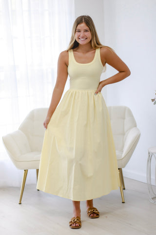 Every Time You Kiss Me Yellow Dress