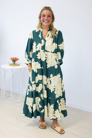 Feelings Like These Floral Maxi Dress