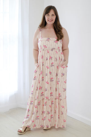 A Floral Moment Maxi Dress
