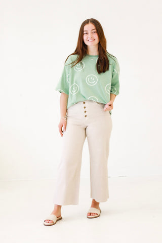 Smile for All in Apple Green