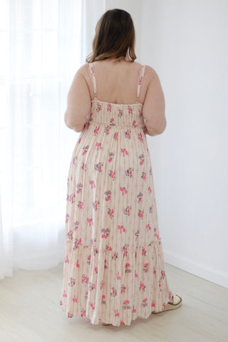 A Floral Moment Maxi Dress