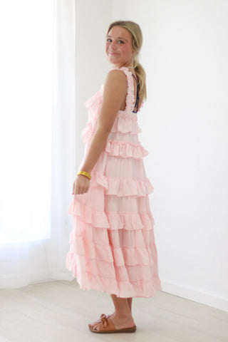 A Moment in Time Tiered Dress