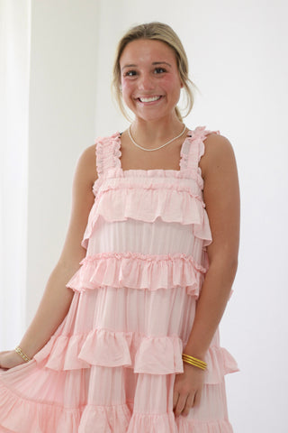 A Moment in Time Tiered Dress
