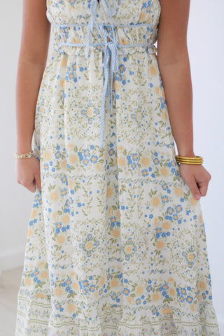 Relaxing at the Resort Floral Midi Dress