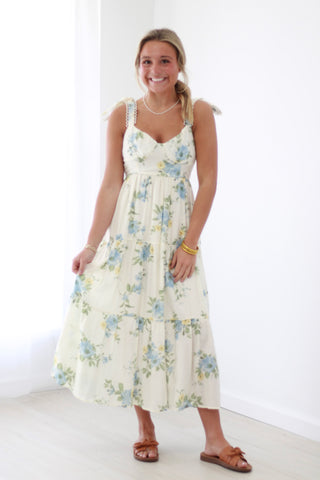 Sunday Brunch Floral Dress