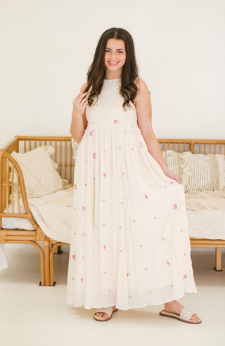 Spring Blooms Maxi Dress