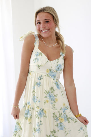 Sunday Brunch Floral Dress