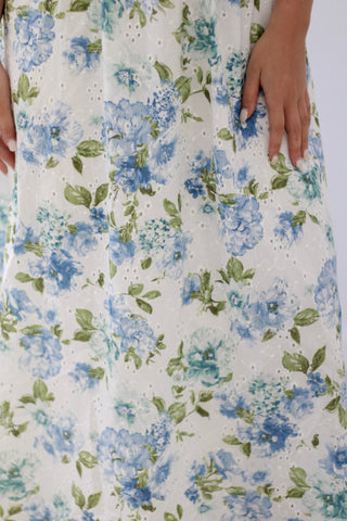 Garden Tea Floral Midi Dress