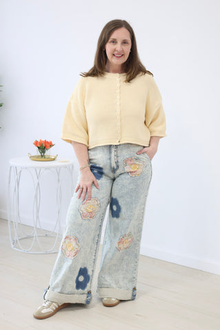 Purposefully Fun Denim Pants