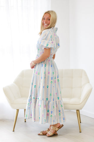 Love Like This Floral Midi Dress