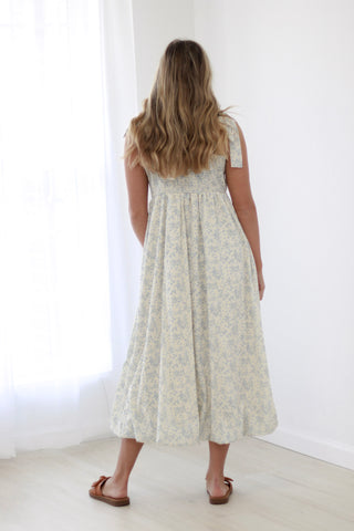 The Color of Your Eyes Floral Dress