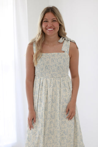 The Color of Your Eyes Floral Dress
