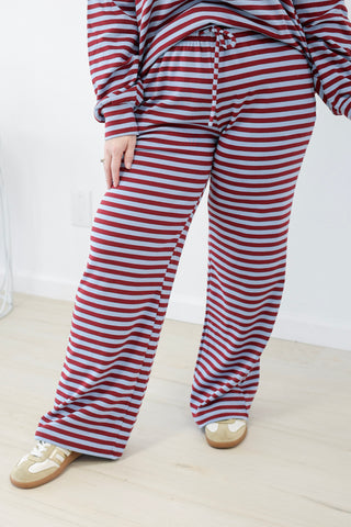 Out for Success Striped Set