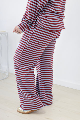 Out for Success Striped Set