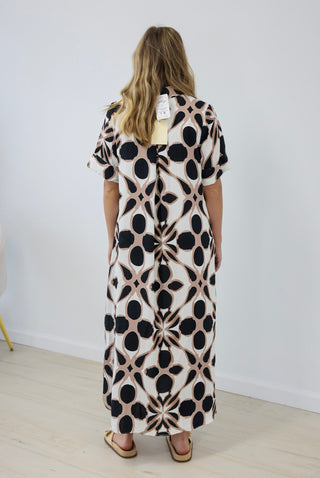 Promise Me Floral Dress in Black