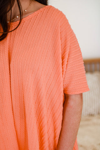 Beach Week Coral Top